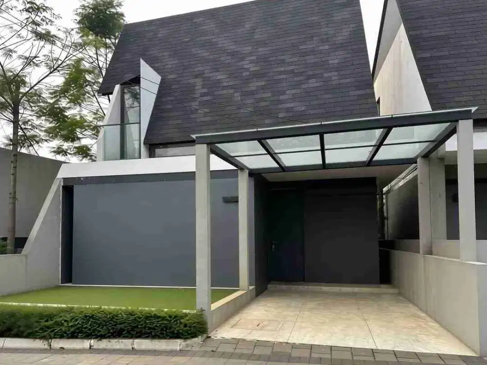 Rumah Hook Siap Huni Modern Tropical Di Yve Cinere Limo Depok