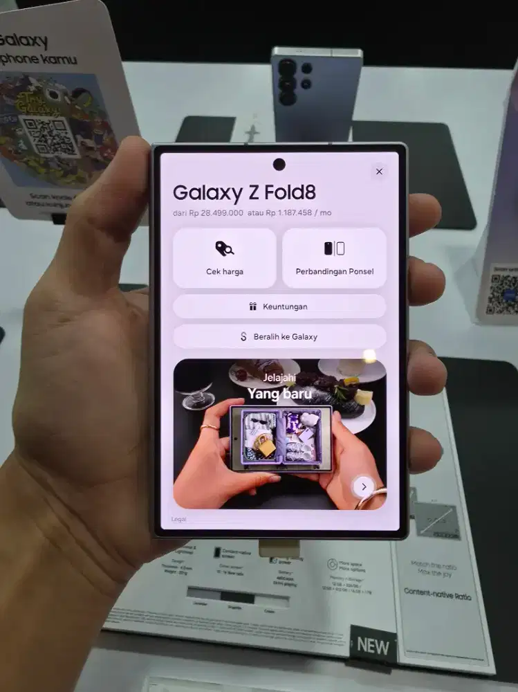 SAMSUNG GALAXY Z FOLD8 BISA CICILAN