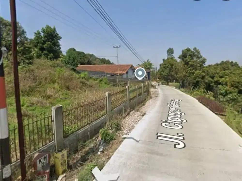 Dijual tanah kebun pinggir jalan di cigugur girang ciwaruga dekat the peak