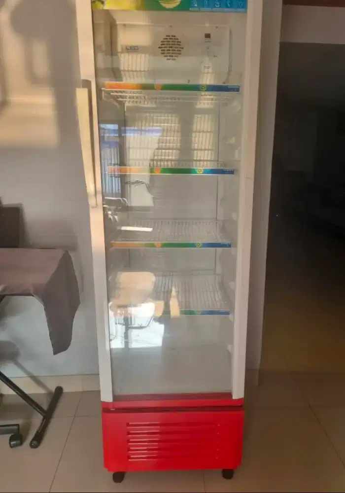 Showcase Kulkas Minuman Sanken