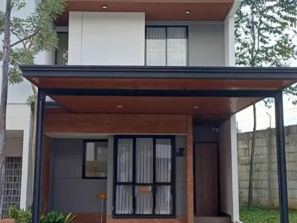Dijual Rumah Sutera Sawangan, Posisi Emas Boulevard Utama LT 105M² Row Jalan Extra Lebar, Siap Huni Lengkap Kanopi & 2 AC