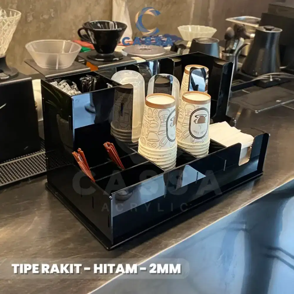 Rak Cup/Rak Gelas/Rak sumpit/Rak Akrilik