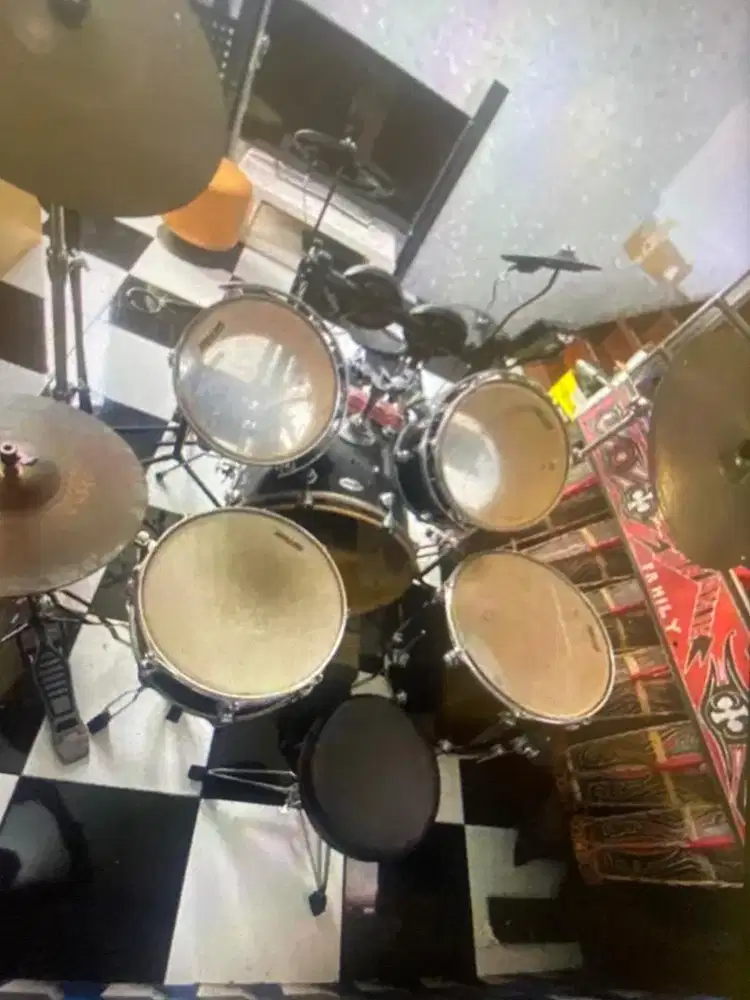 Drum set Rolling JB-1026 Hitam
