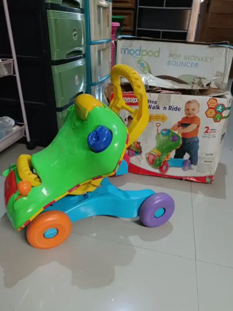 Playskool step walk and ride