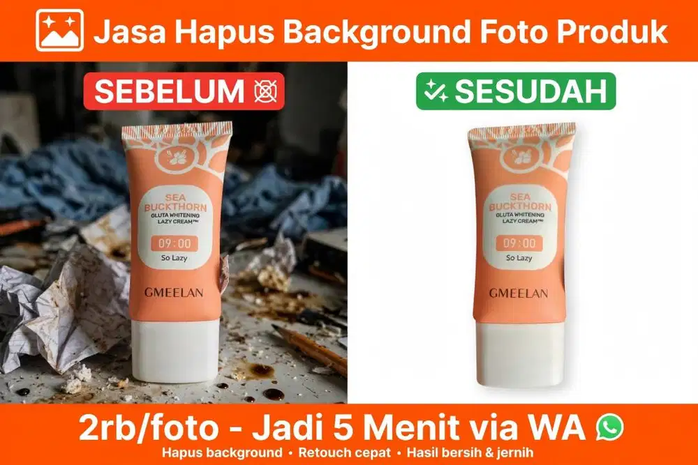 Jasa hapus becgroun foto
