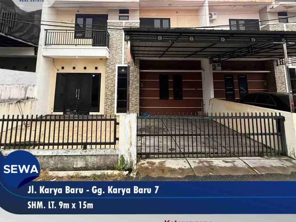 Rumah Sewa 2 Lantai