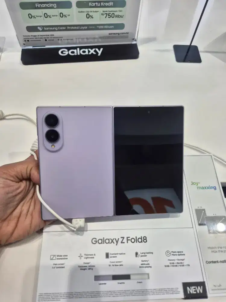 Sale !! New Galaxy Fold 8 bonus hingga 3.5juta