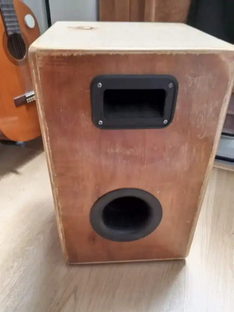 Cajon, custom cymbal Zildjian