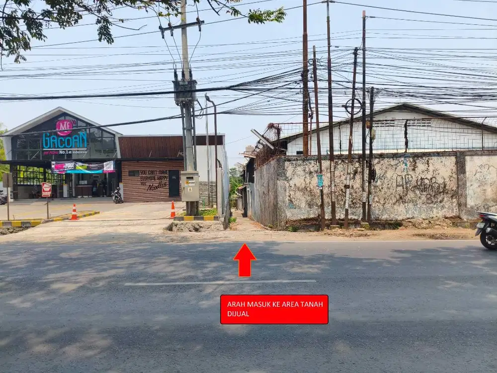 DIJUAL TANAH BONUS BANGUNAN DI LOKASI STRATEGIS