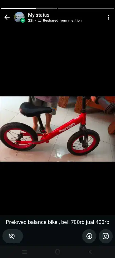 balance bike berwyn
