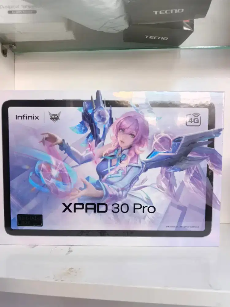 INFINIX XPAD 30 PRO 4+4/128GB DAN 8+8/128GB+FREE KEYBOARD GARANSI FRES