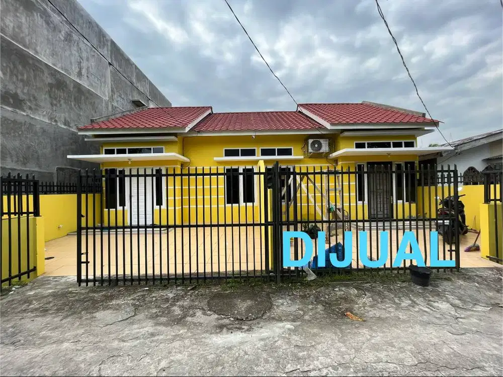 DIJUAL RUMAH GRIYA RANTAU LABAN TEBING TINGGI TIPE 60/90 BEBAS BANJIR!