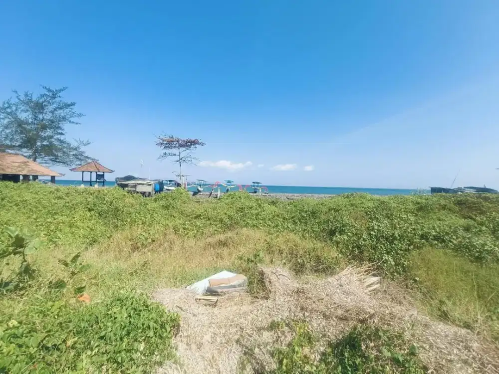 Tanah Premium Beachfront dan Jalan Utama By pass Ida Bagus Mantra Pantai Lebih Gianyar