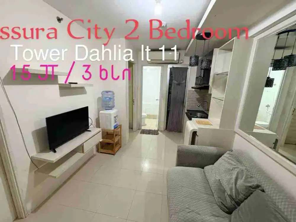 DISEWAKAN unit Cantik 2 Bedroom Apartemen Bassura City