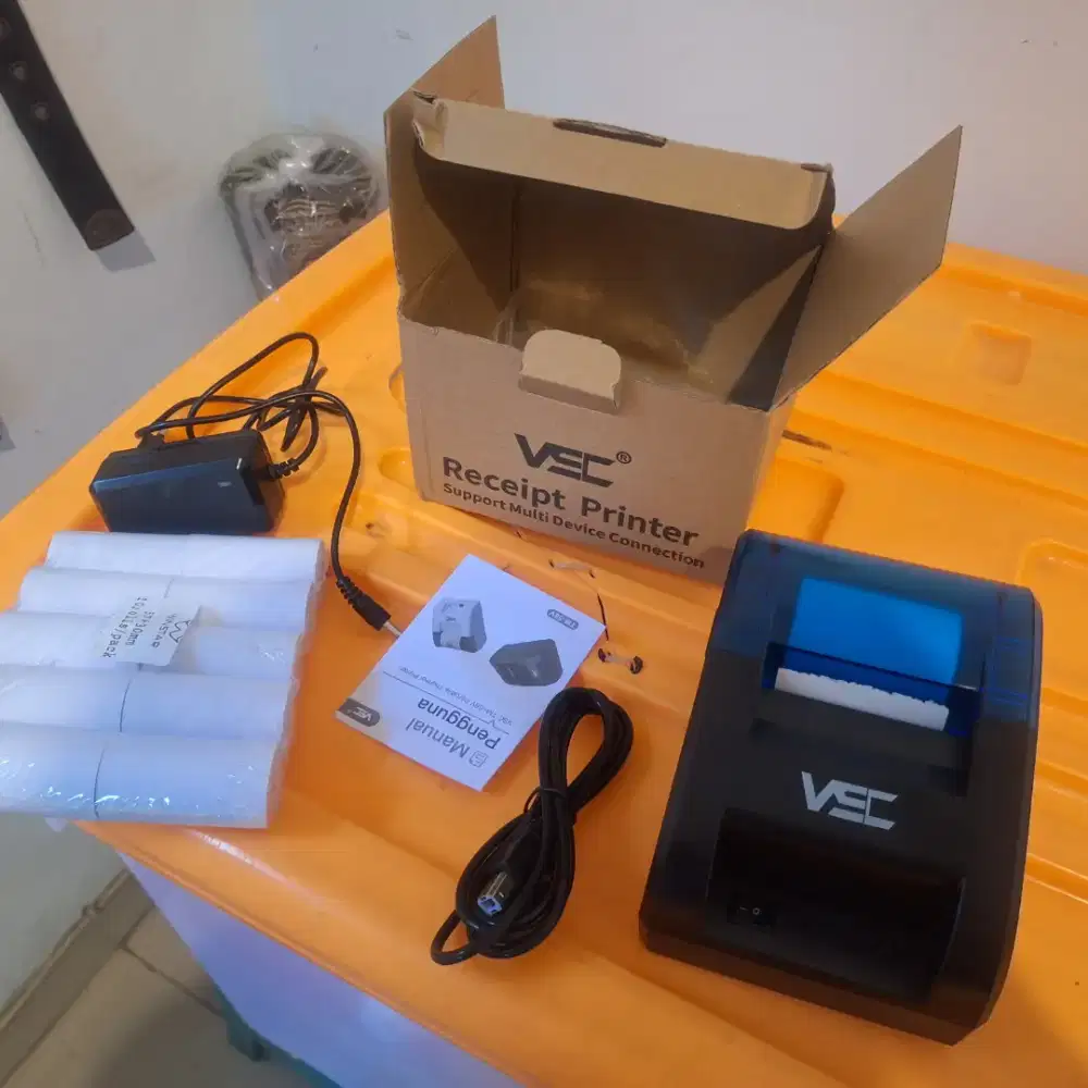 Printer thermal baru VSC bonus kertas