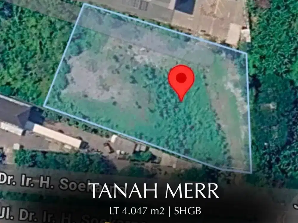 Dijual Tanah Merr Surabaya Timur