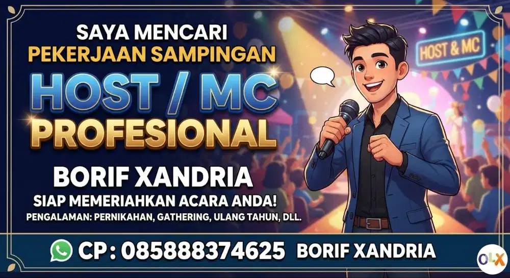 Jasa Host & MC Freelance - Ramah, Seru dan Berpengalaman