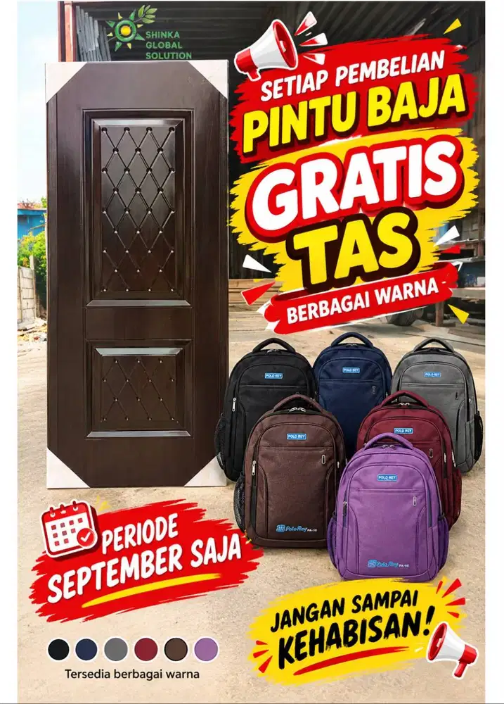 Pintu baja promo