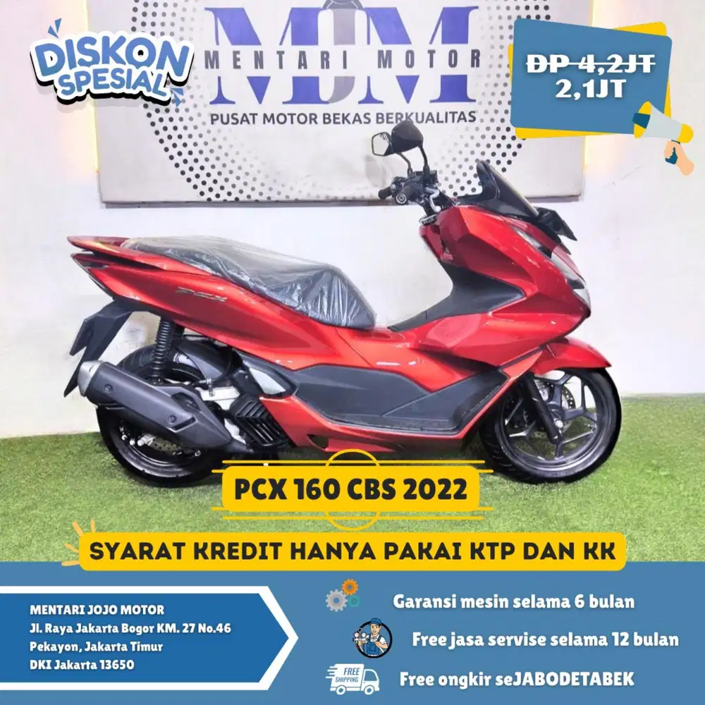 NEW PCX 160 CBS 2022 SERBU SYARAT KTP KK! MENTARI JOJO MOTOR