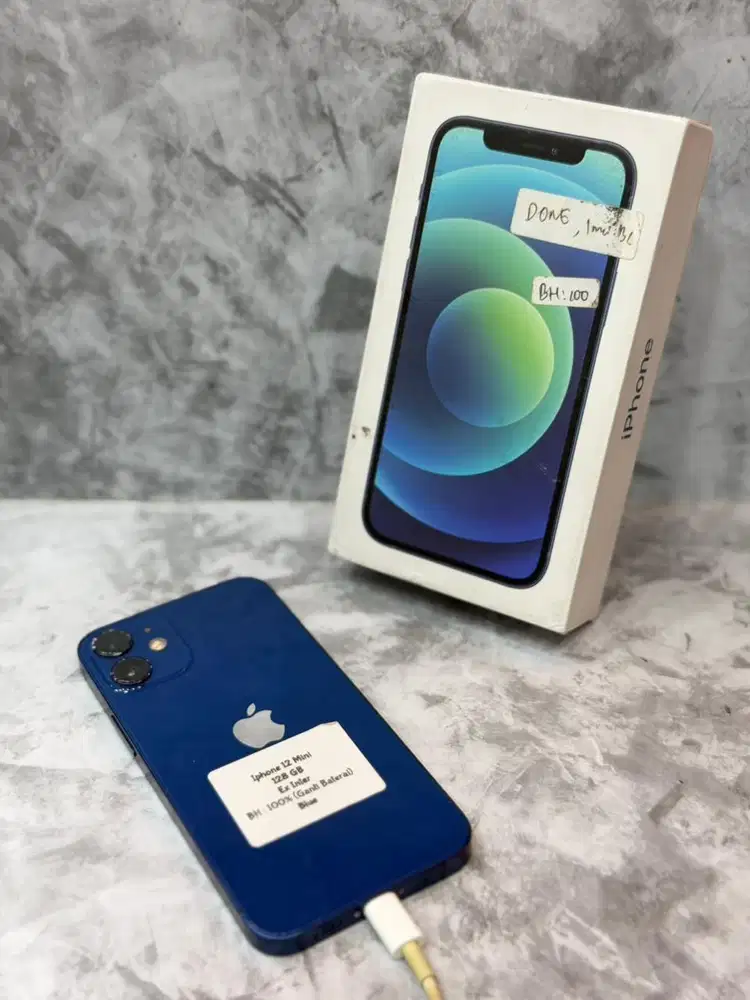 DI JUAL IPHONE 12 MINI 128GB EX INTER
