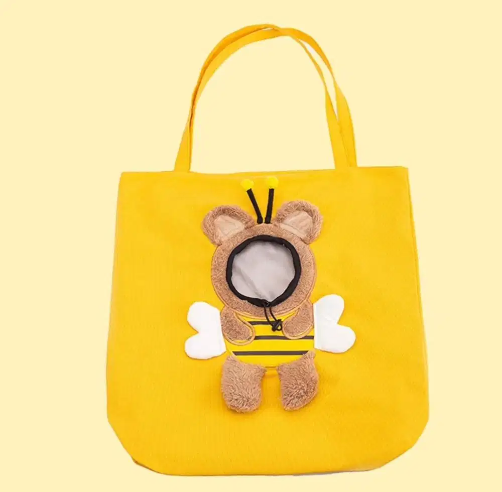 Tas bahu kanvas anabul model lucu