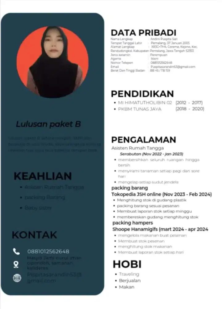 Info lowongan kerja