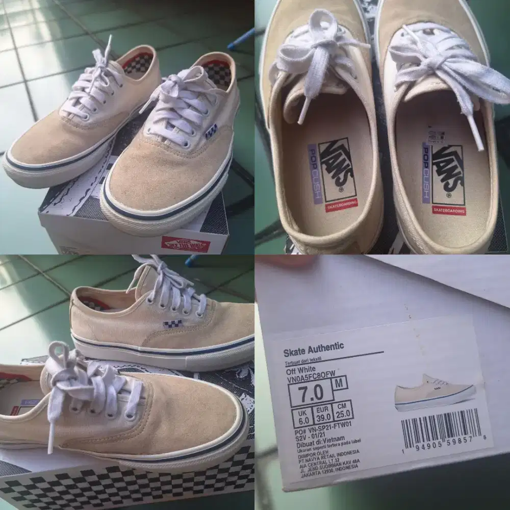 Sepatu vans authentic skate