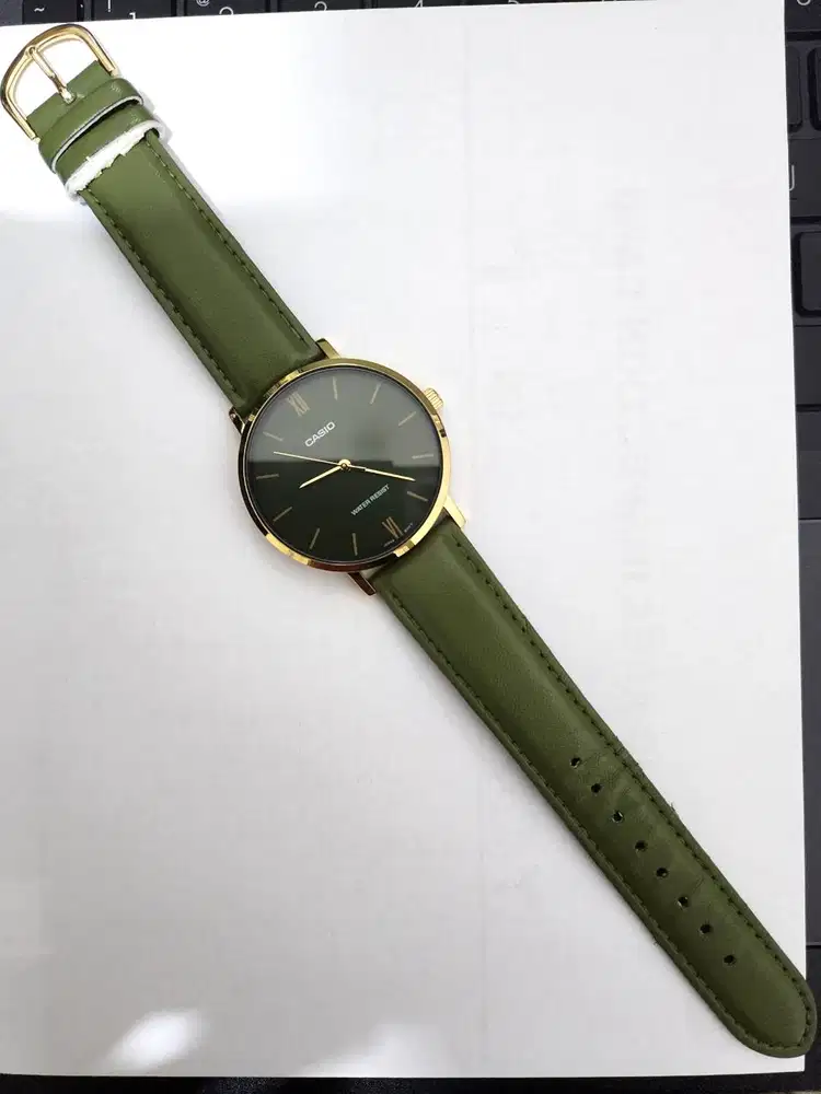 Casio Analog MTP-VT01GL-3B / Casio MTPVT01GL-3B Original - Preloved