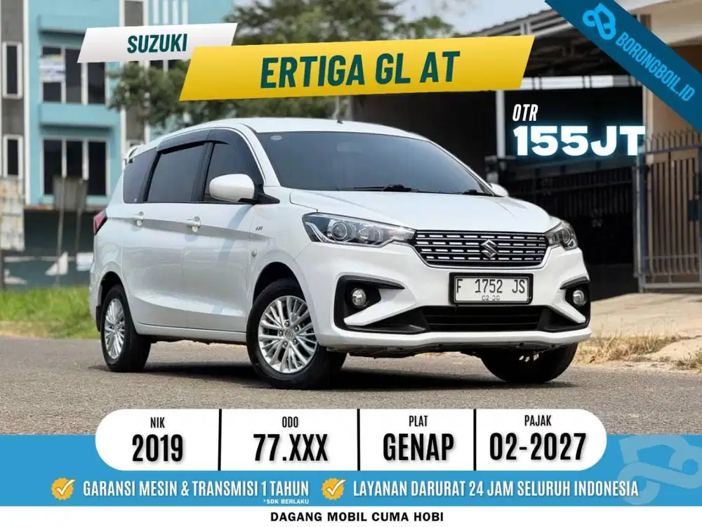 TERMURAH!!ERTIGA GL AT 2019 PUTIH FAVORIT