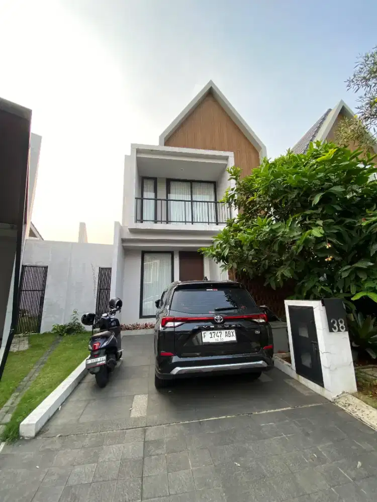 FORE SALE Rumah modern tropical di Cluster Mahogany sumarecon Bogor