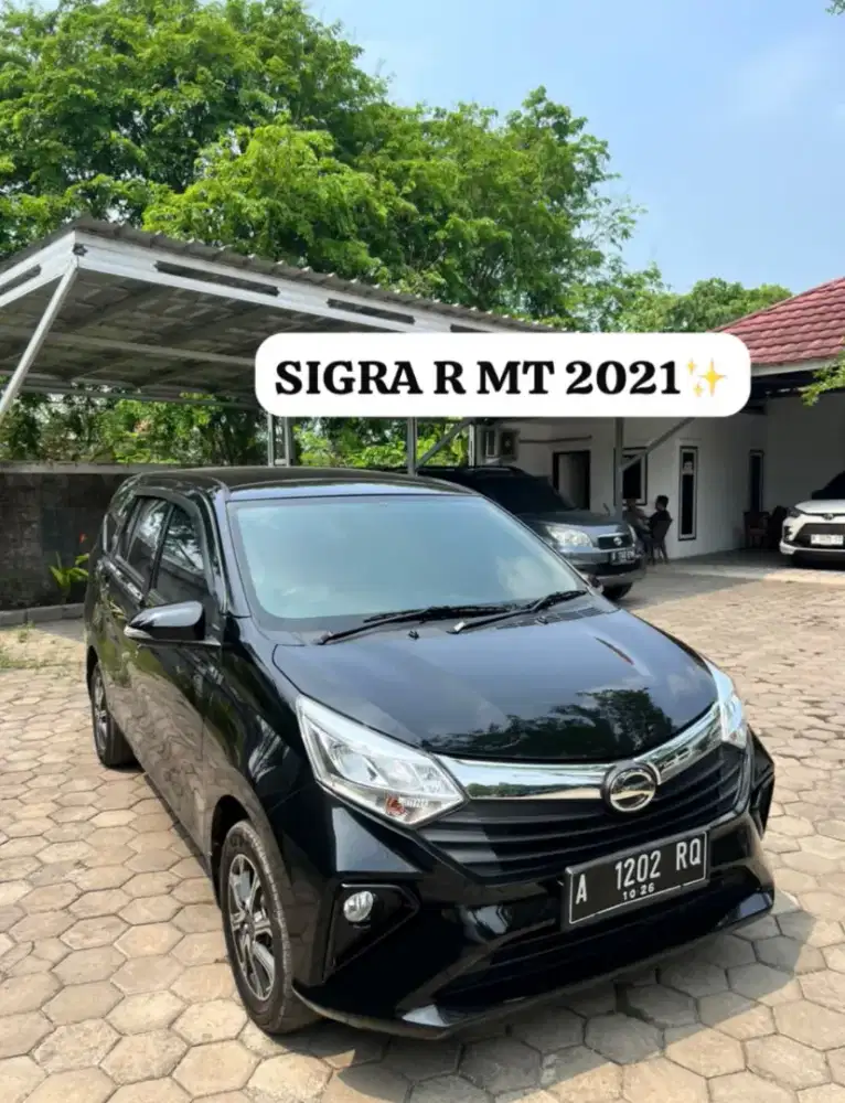 Daihatsu Sigra 1.2 R Mt 2021 Full set Km 59 Ribu