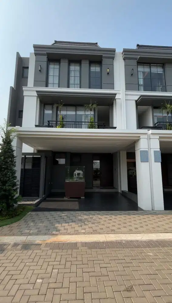 Rumah European modern di kawasan premium BSD City