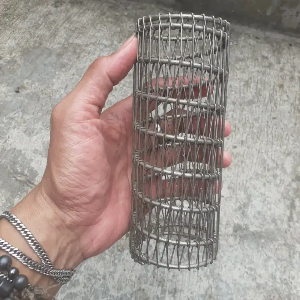 Stailess steel yarn dye spring untuk celup benang