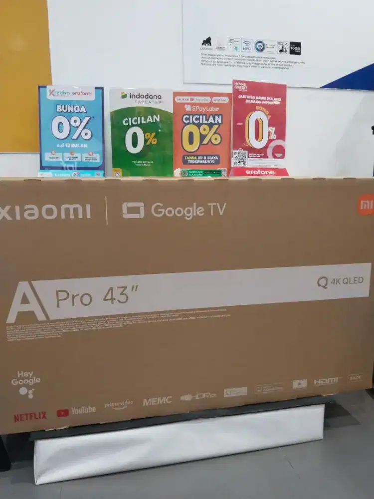 WAW KITA ADA PRODUK TERBARU DARI XIAOMI GOOGLE TV 43 A PROO