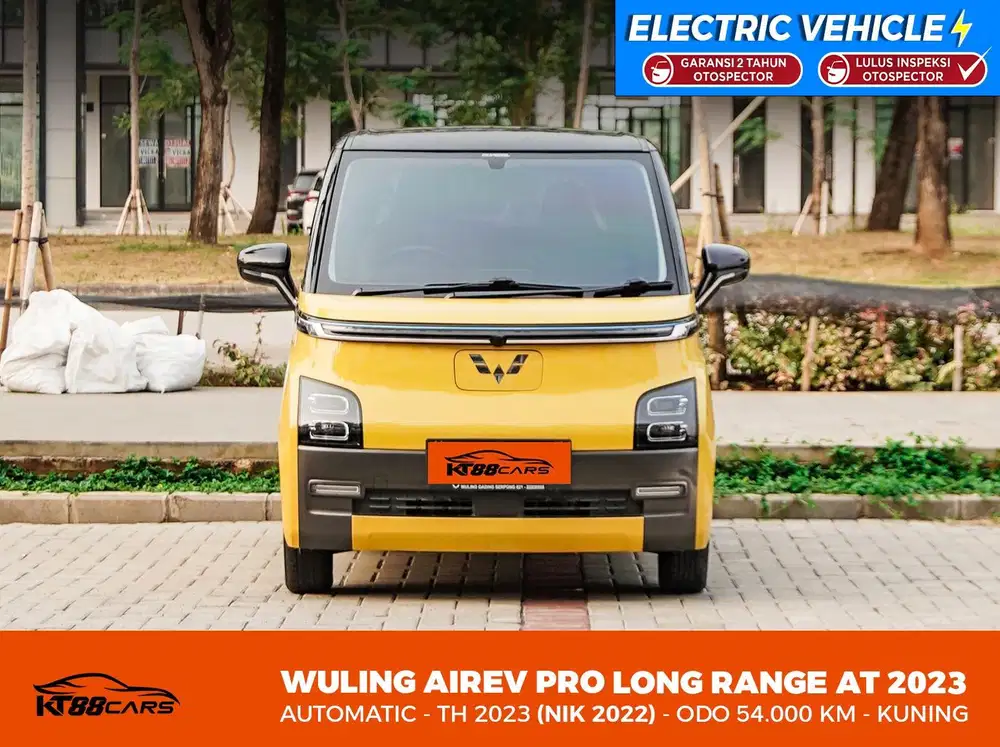 Wuling Air EV Pro Long Range 2023 Kuning