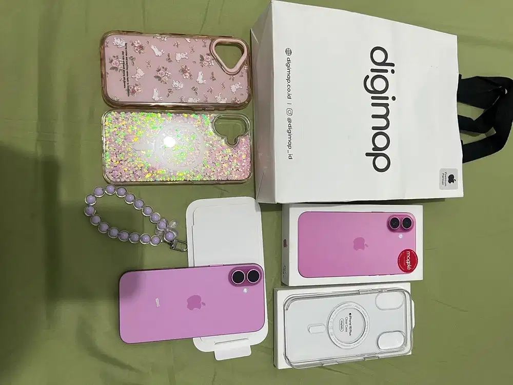 Iphone 16 plus 128 Pink