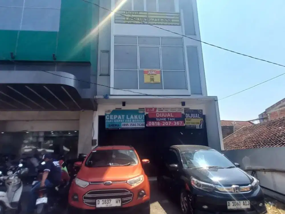 Dijual Ruko di Bandung, 3 Lantai Strategis Jalan PHH Mustofa (Suci)