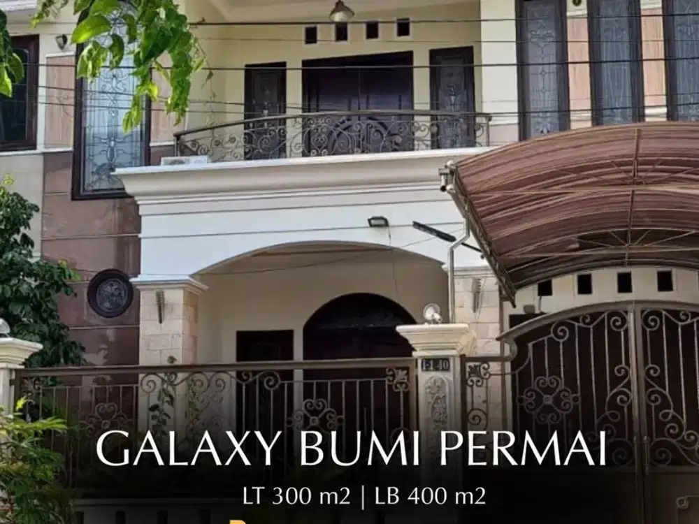 JUAL RUMAH 2LANTAI DI ARAYA GALAXY BUMI PERMAI SURABAYA