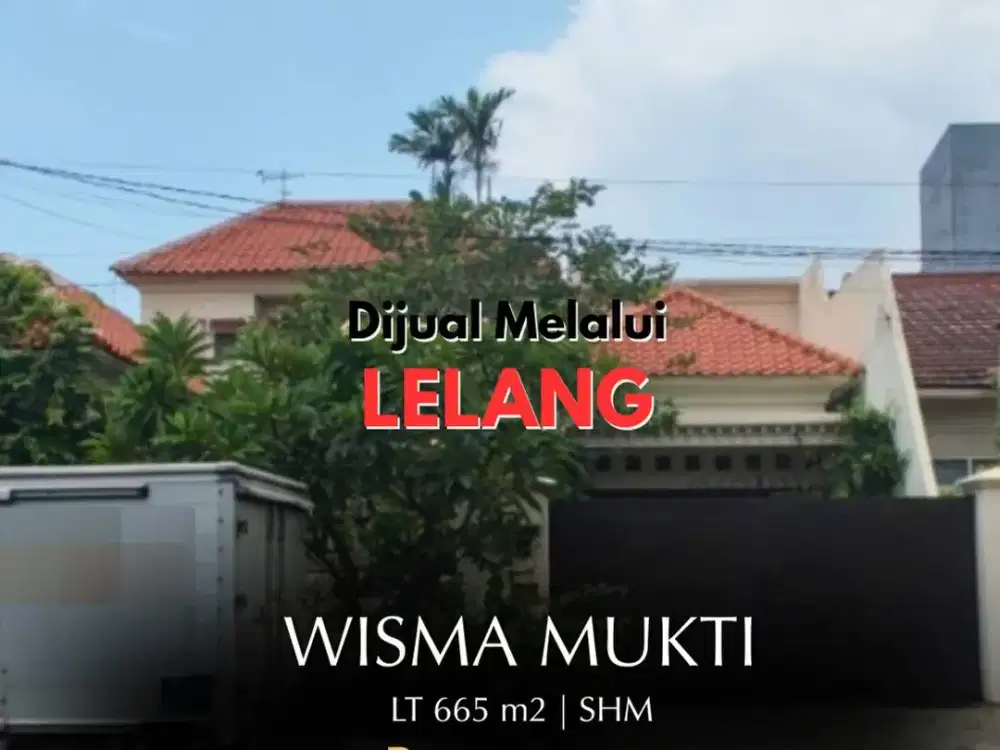 SEGERA LELANG, OKT 2026   Rumah Surabaya  Wisma Mukti