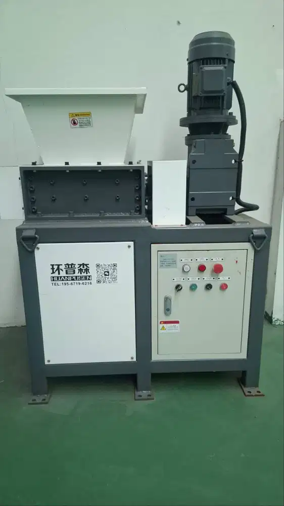 DIJUAL MESIN PENGHANCUR  UNTUK LIMBAH PLASTIK & ELEKTRONIK