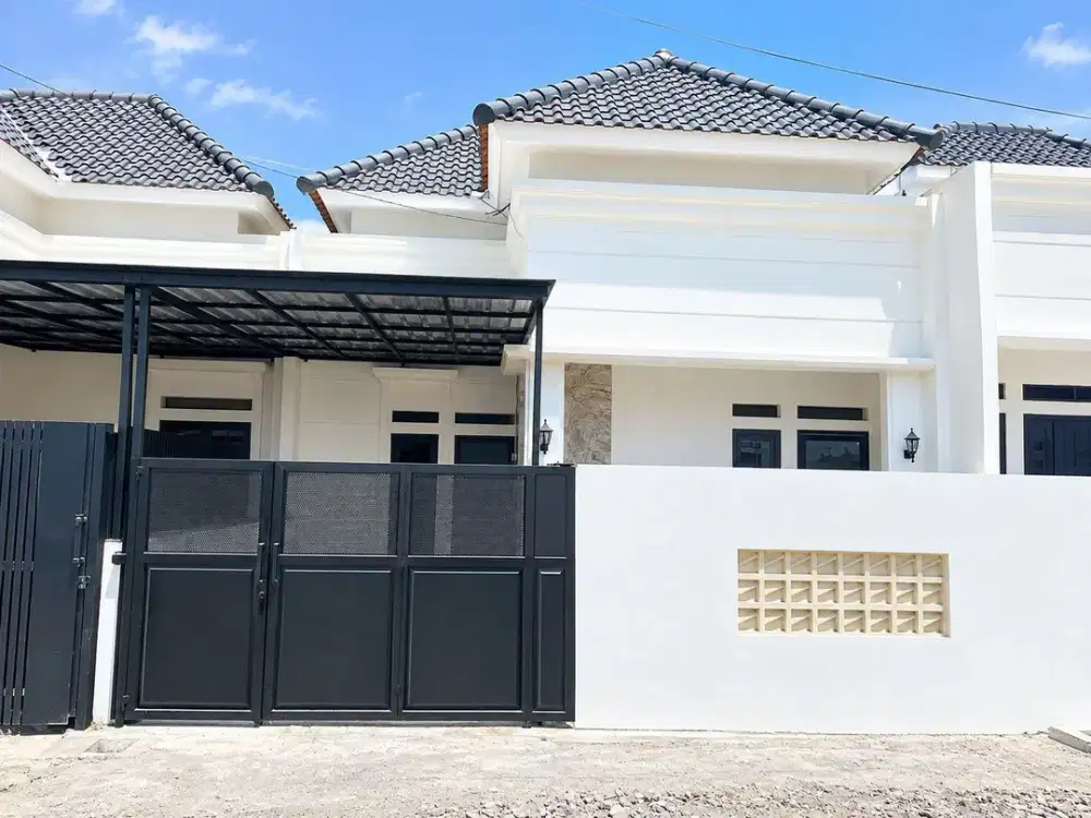 Rumah Cluster Baru Siap Huni