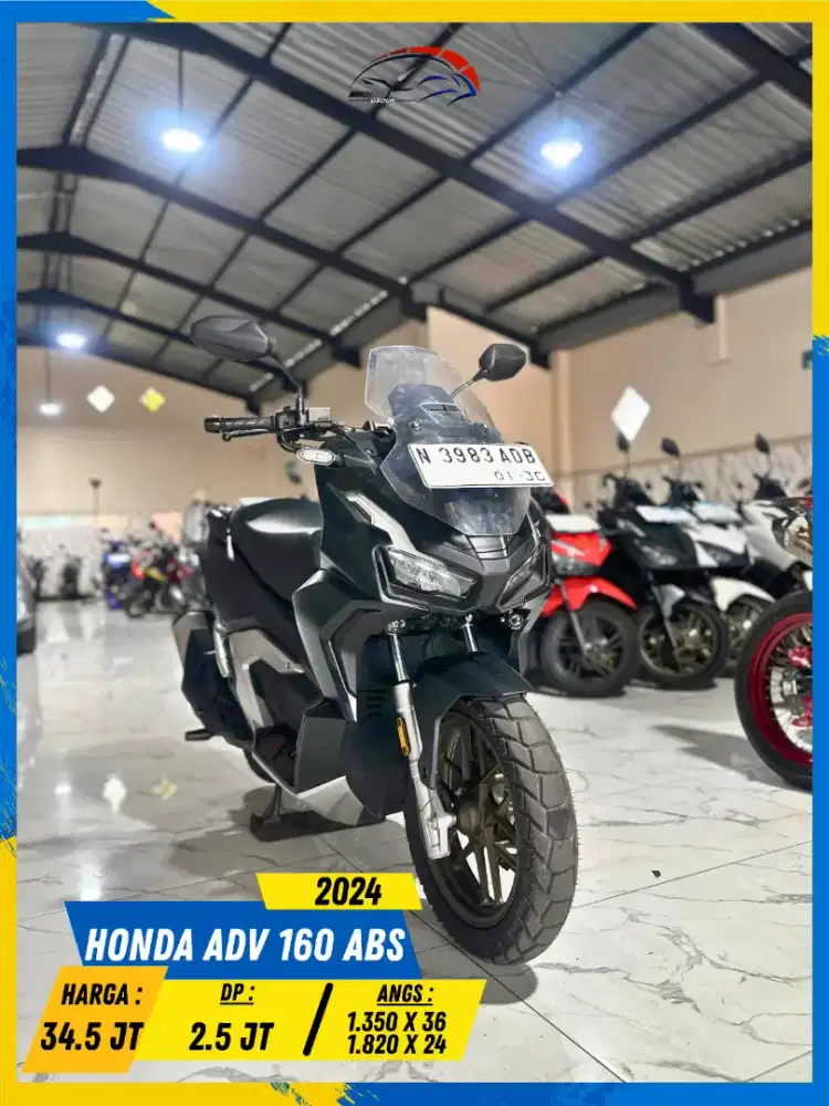 HONDA ADV 160 ABS 2024 NEGO TIPIS BOLOH HIKMAH MOTOR KEPUH MALANG