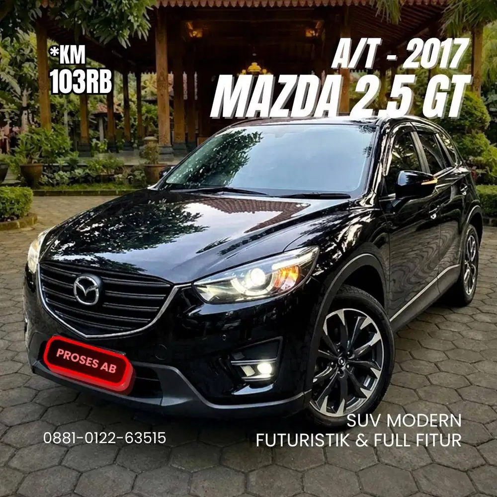 Mazda CX5 Grand Touring Sunroof tahun 2017 Matic (AT) + Garansi