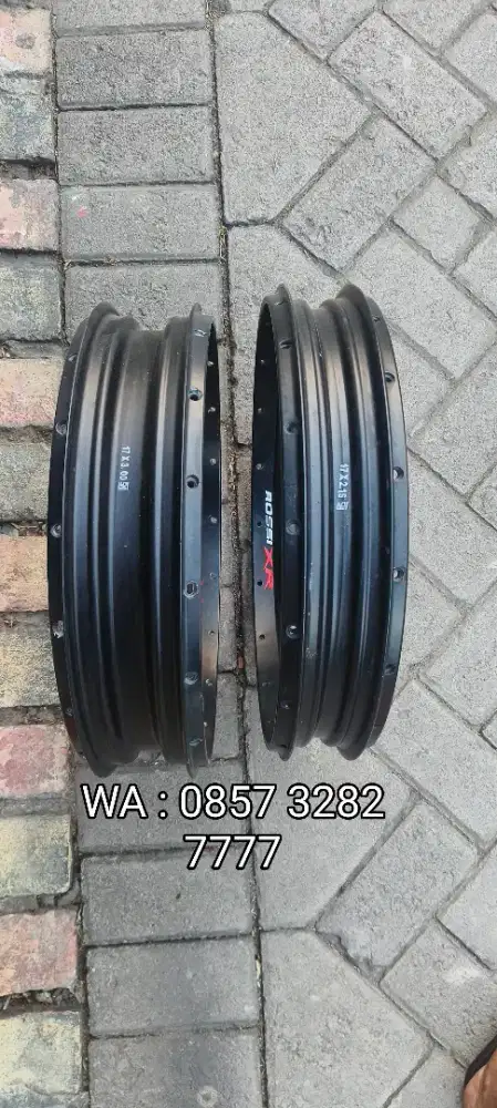 Velg Jari-jari tubles VRossi Sprint XR model BMW ukuran 2.15 & 3.00