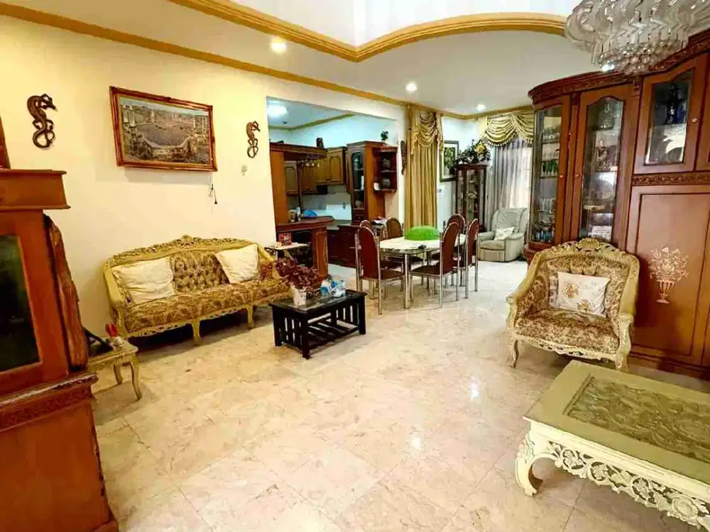 RUMAH FULLY FURNISHED DI KOMPLEK DEPDIKBUD, PEJATEN BARAT, JAKARTA SELATAN