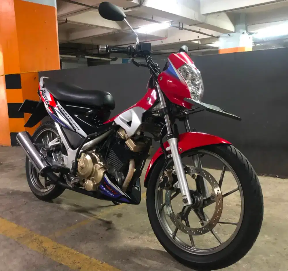 Suzuki satria fu150 cbu thailand 2006 merah hitam ori