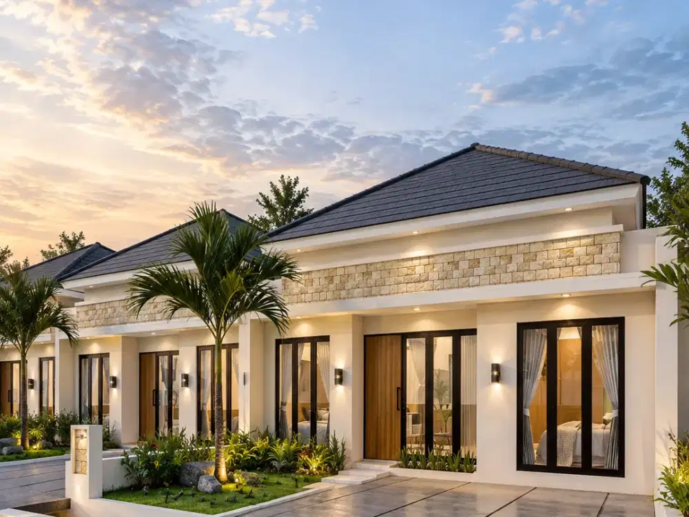 Rumah Limasan Modern di Utara Candi Prambanan,Lt 160,Tipe 60