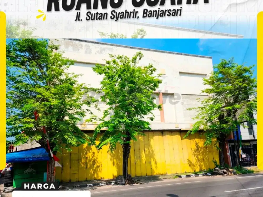 Dijual Ruko Siap Pakai 607m² di Jl Sutan Syahrir Setabelan Banjarsari Solo 18,2 Milyar