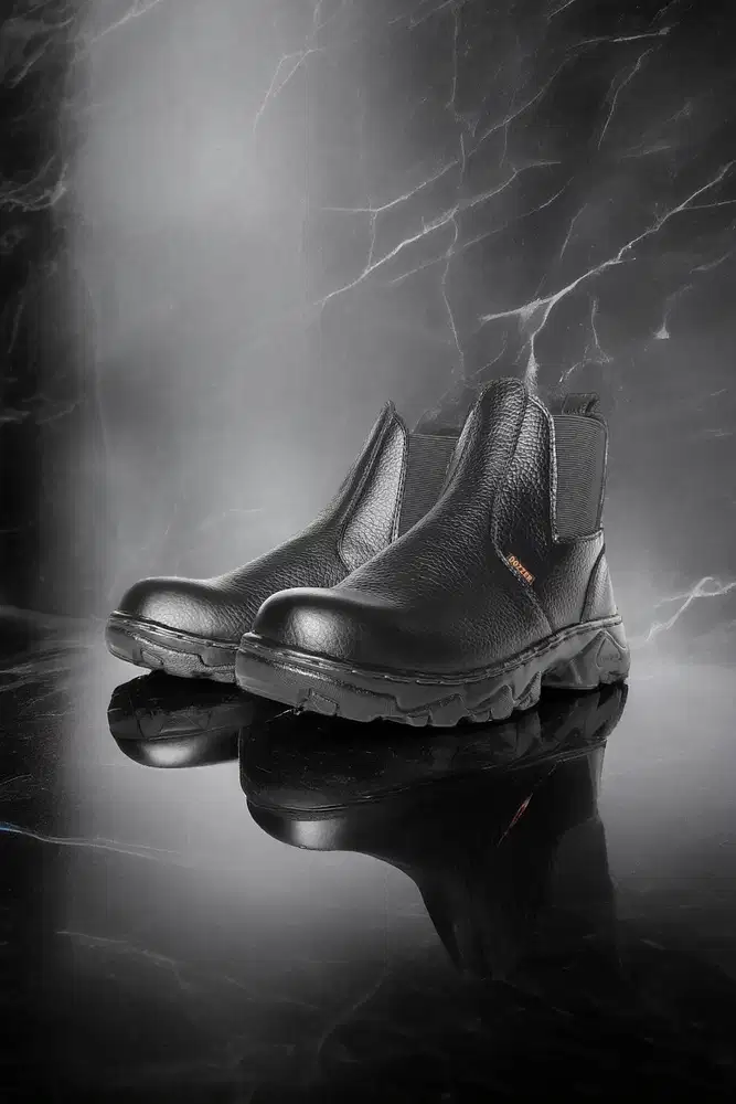 Trendy Sepatu safety sol keras Binjai