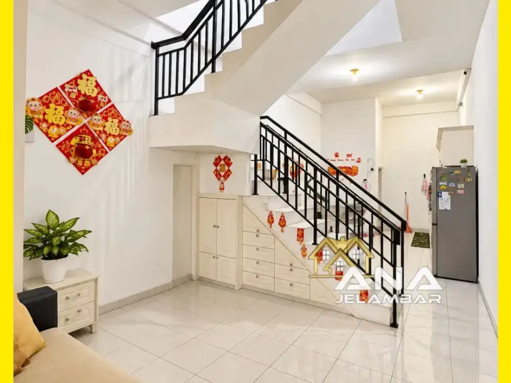 ANA RUMAH SEMI FURNISHED UK 3.75X15M DI JELAMBAR